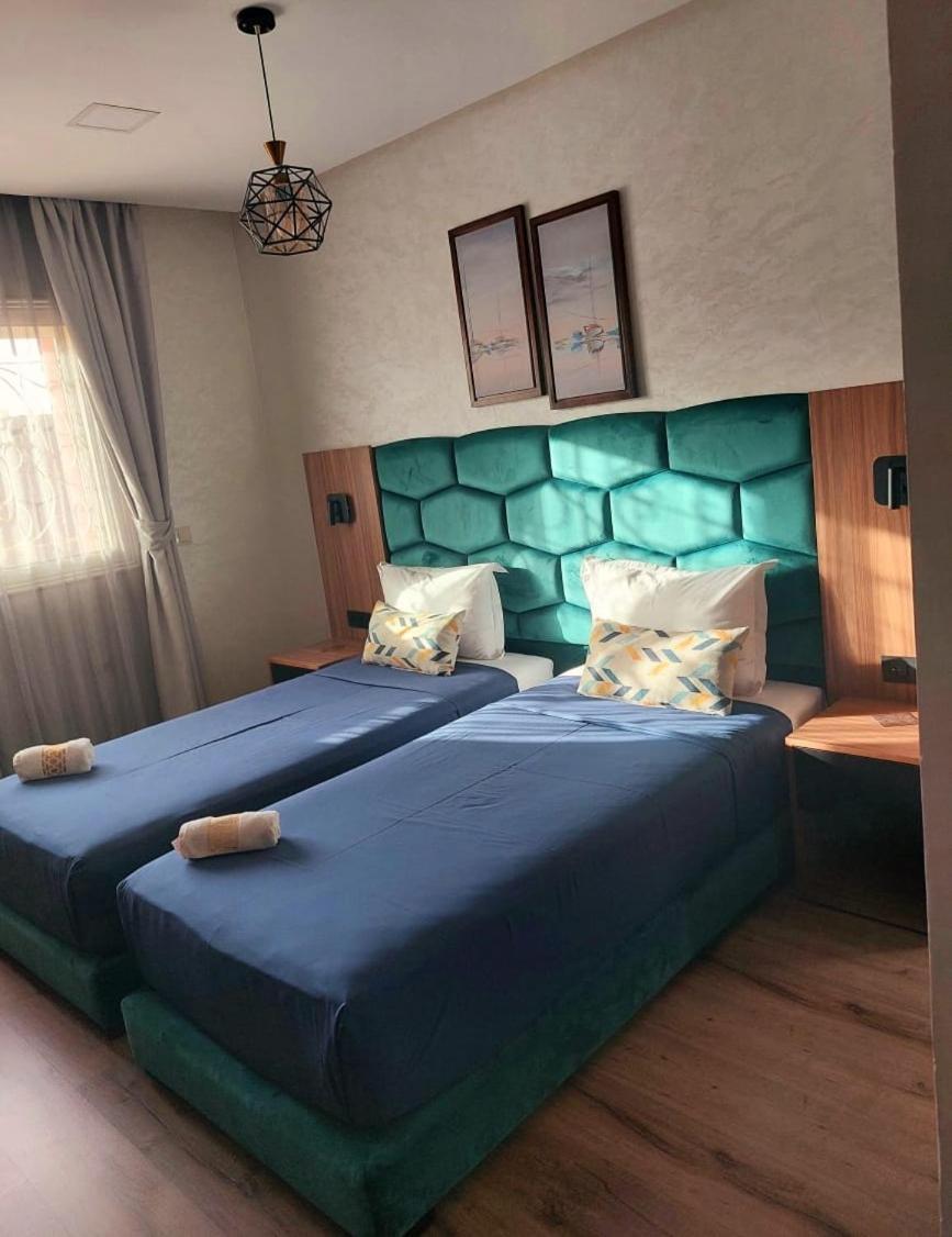 Appartement Pour Familles En Residence Avec Piscine Et Wifi มาร์ราเกช ภายนอก รูปภาพ
